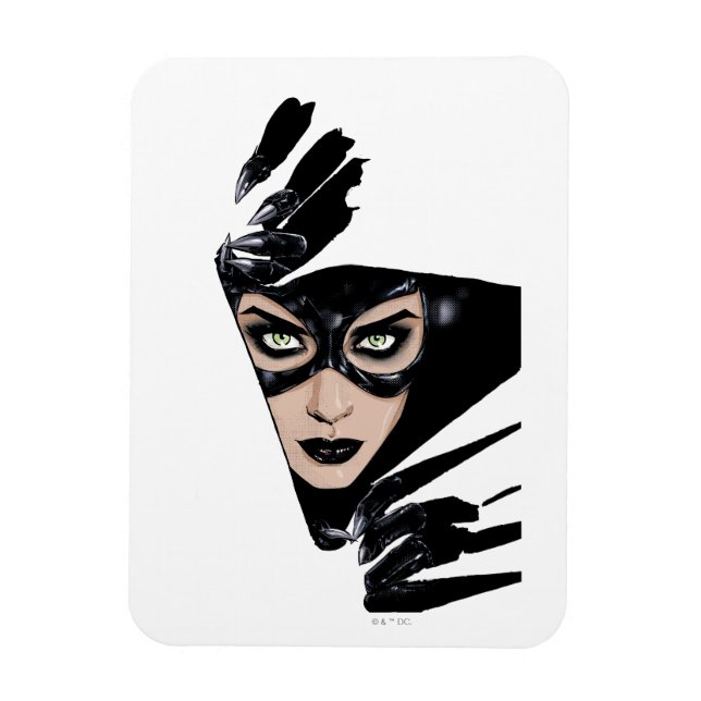 Catwoman The Claws Are Out Cover Illustration Magnet (Vertical)
