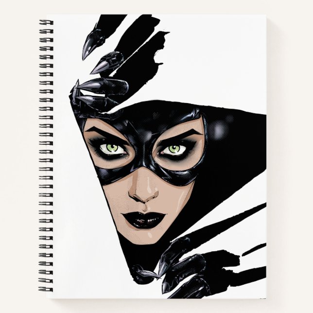 Catwoman The Claws Are Out Cover Illustration Notebook (Front)