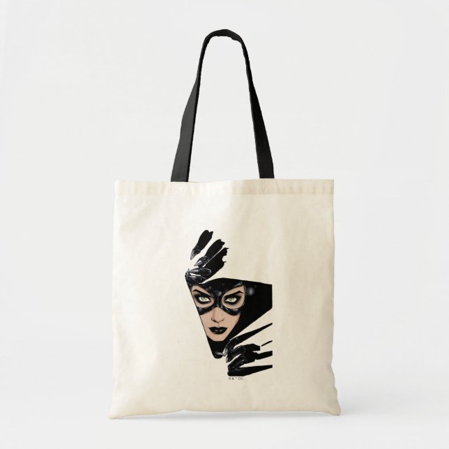 Catwoman The Claws Are Out Cover Illustration Tote Bag (Front)