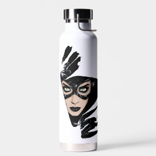 Catwoman The Claws Are Out Cover Illustration Water Bottle