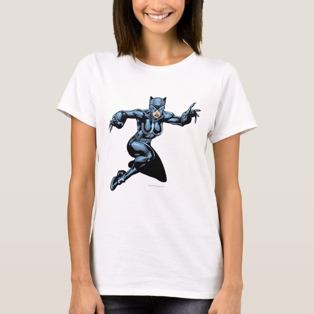 Catwoman with Claws T-Shirt (Front)