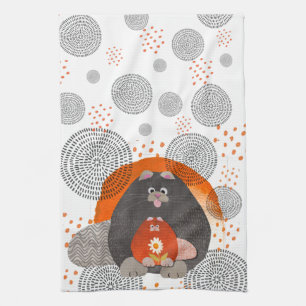 CATZ PAJAMAZ  Kitchen Towels