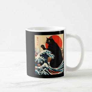 Catzilla Cat Japanese Art Funny Cat Kawaii Funny G Coffee Mug