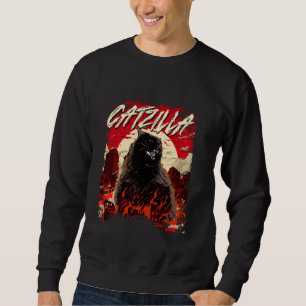 Catzilla - Cat Lover Kitten Owner Kitty Sweatshirt
