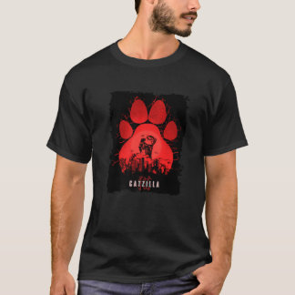 Catzilla - Funny Cat Person - Halloween Cat T-Shirt