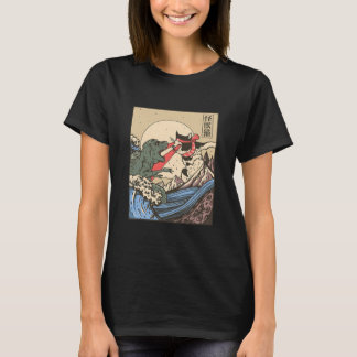 Catzilla Vs Kaiju Vintage Funny Cute T-Shirt