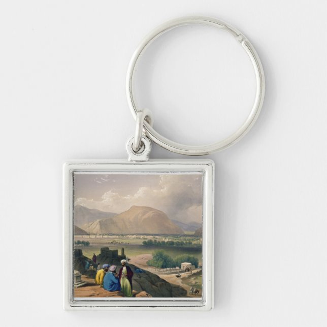 Caubul, from a Burying Ground on the Mountain Ridg Key Ring (Front)