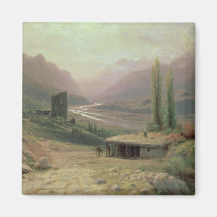 Caucasian Canyon, 1893 Magnet