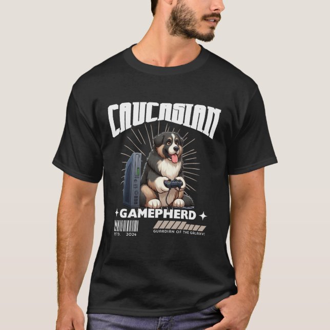 Caucasian gamepherd T-Shirt (Front)