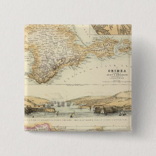 Caucausus and Crimea 15 Cm Square Badge