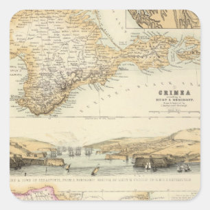 Caucausus and Crimea Square Sticker
