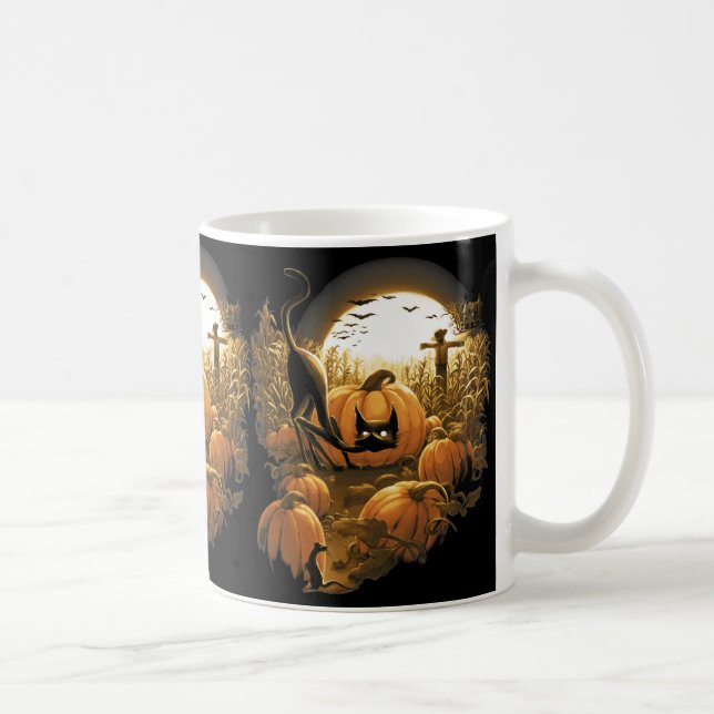 Caught in a Spooky Patch Coffee Mug (Right)