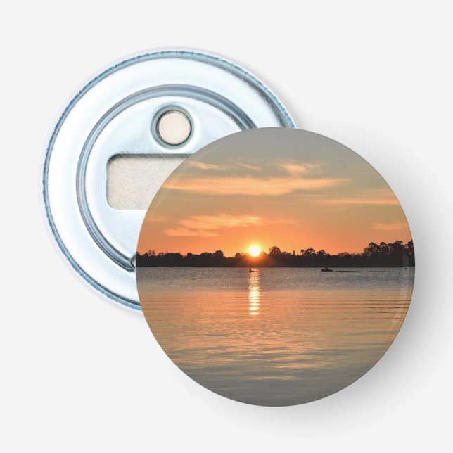 Caught in the Sunset Bottle Opener (Front)