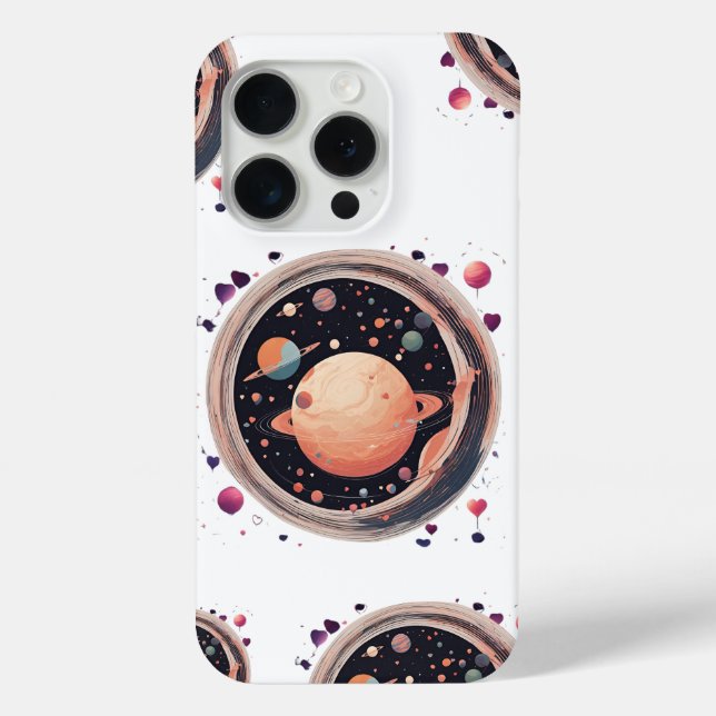 💖🌠 "Caught in Your Orbit" Case-Mate iPhone Case (Back)