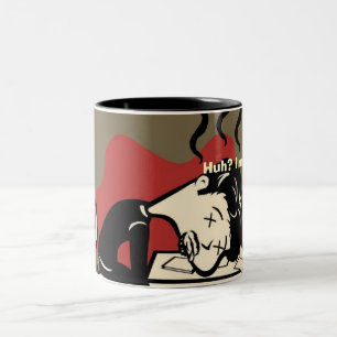Caught Sleeping Two-Tone Coffee Mug