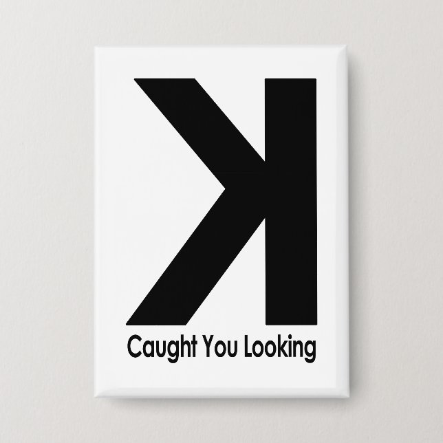 Caught You Looking – Funny Baseball Pitcher Saying (Front)