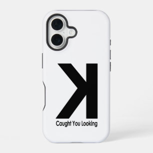 Caught You Looking – Funny Baseball Pitcher Saying iPhone 16 Case