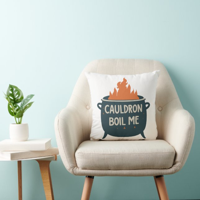 Cauldron Boil Me: A Whimsical Adventure into Magic Cushion (Chair)