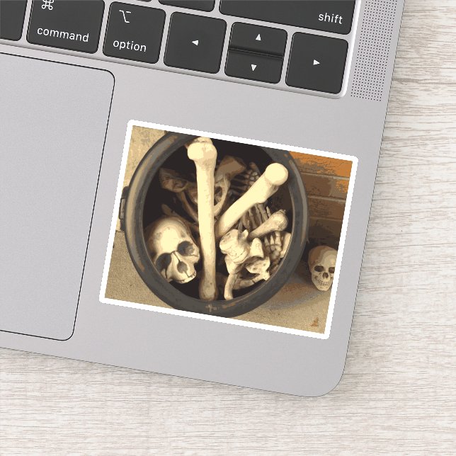 Cauldron of bones. (Detail)