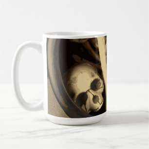Cauldron of bones. coffee mug