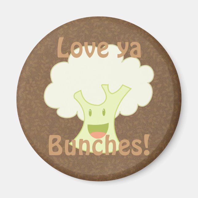 Cauliflower Bunch Magnet (Front)