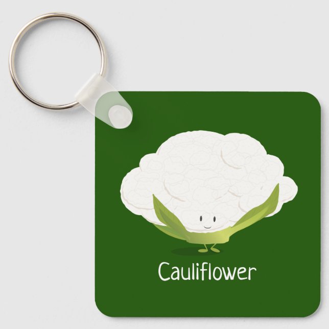 Cauliflower character | Keychain (Front)