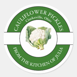 Cauliflower Pickle Label