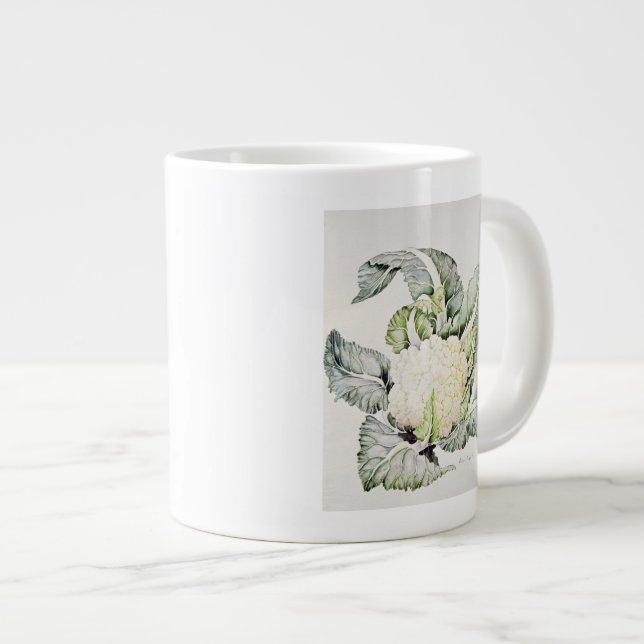 Cauliflower Study 1993 Large Coffee Mug (Front Right)