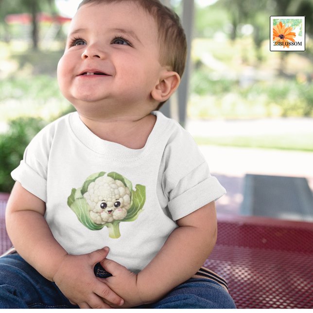 cauliflower vegan baby funny outfit bodysuit (Creator Uploaded)