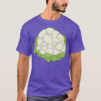 Cauliflower vegetable vegan vegetarian  T-Shirt