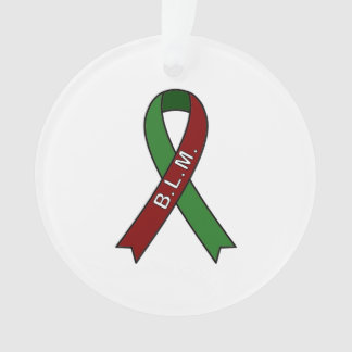 Cause Ribbon BLM Ornament