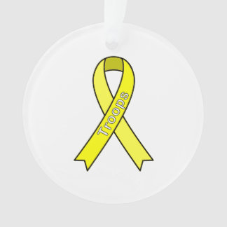 Cause Ribbon Troops Ornament