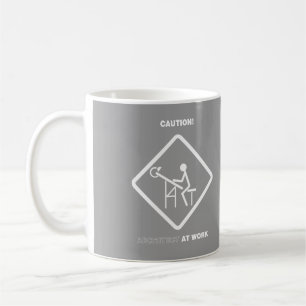 Caution Architect at Work Coffee Mug
