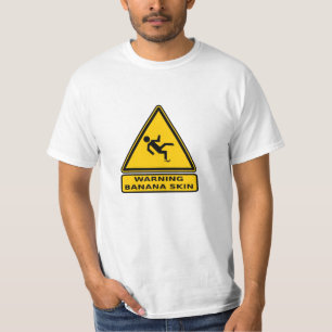 Caution: Banana Skin T-Shirt