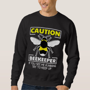 Caution   Beekeeper Cool Nature Bee Tee