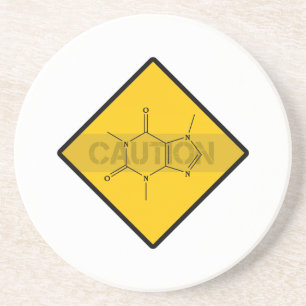 Caution: Caffeine Coaster