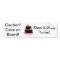 Caution! Cake on Board Bumper Sticker