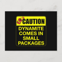 Caution Dynamite Comes In Small Packages Kids