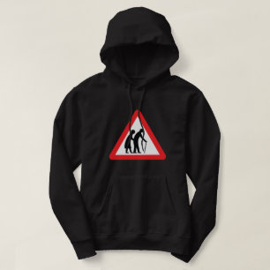 CAUTION Elderly People - UK Traffic Sign Hoodie