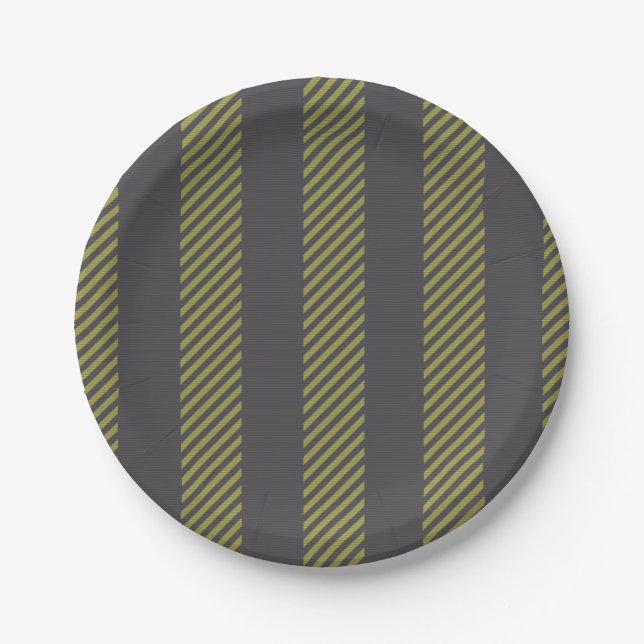 Caution Paper Plate (Front)