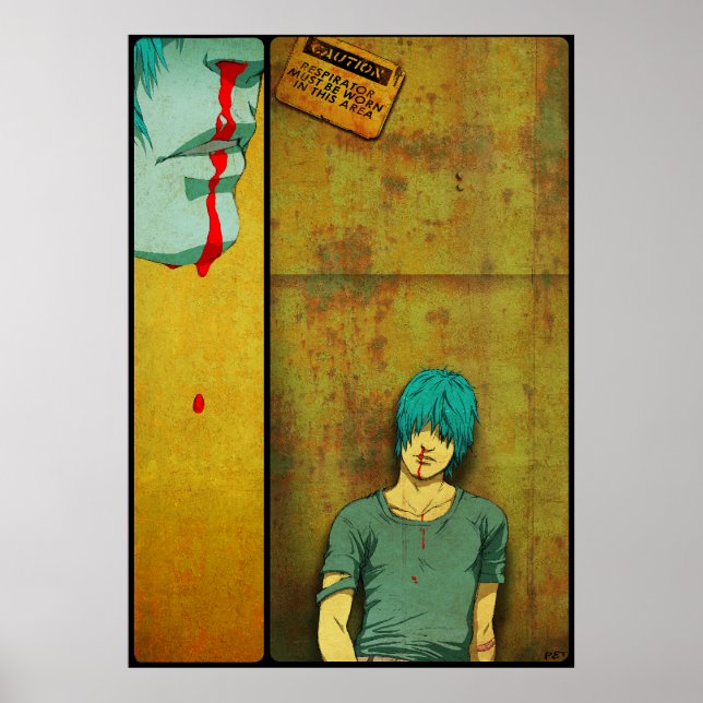 caution poster (Front)