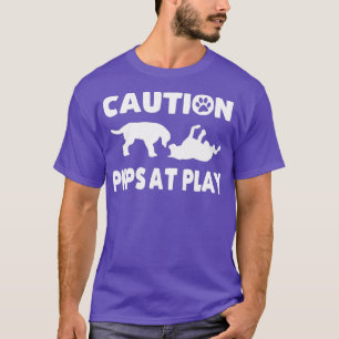 Caution Pups At Play Gay Bear T-Shirt