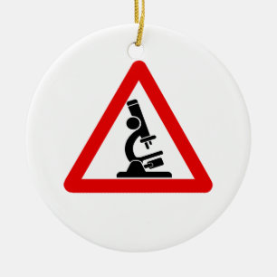 Caution:  SCIENCE! Ceramic Tree Decoration
