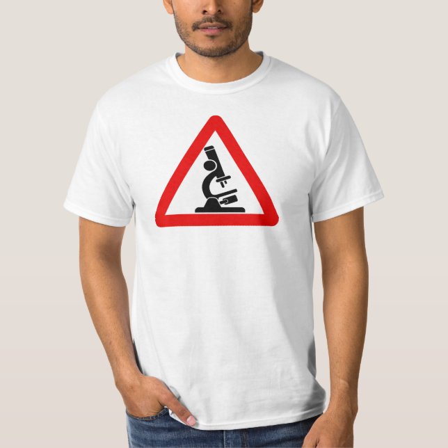 CAUTION: Science in progress T-Shirt (Front)
