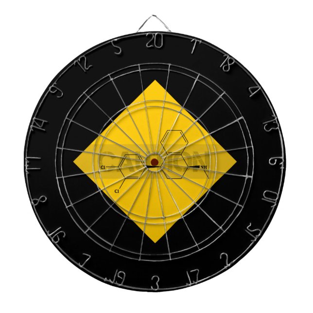 Caution: Sertraline Dartboard (Front)