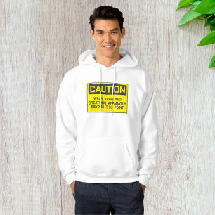 Caution Sign Wear Approved Breathing Apparatus  Hoodie