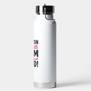 Caution Soccer Mum Loud Vintage Shirt Design_1 Water Bottle