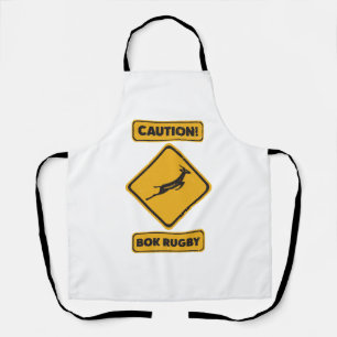 Caution - SpringBoks Crossing Apron