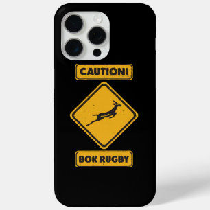 Caution - SpringBoks Crossing iPhone 15 Pro Max Case