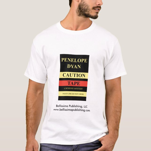 caution tape T-Shirt. T-Shirt (Front)